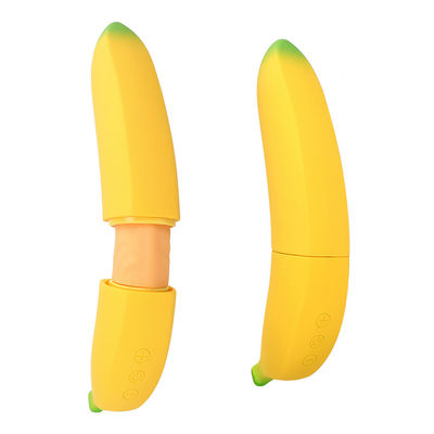 7 Frequenzen 210*37mm Bananen-Vibrator Dildo-Vagina-Sex-Spielzeug-