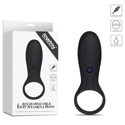 das Sexspielzeug-Penis Ring Vibrator Vibrating Cock Ring der 11.5cm Erwachsen-Männer