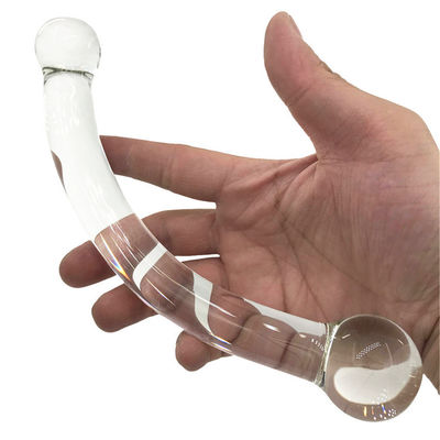 Transparentes LGBT-Sexspielzeug-anale Stecker-Sex-Toy For Women Beads Vagina-Massage