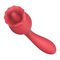 Rotes Rose Tongue Lick Vibrator Silicone-ABS Material wasserdicht