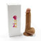 ROHS bestätigte 210mm Bendable Bügel auf Dildo-Sex Toy With Suction Cup