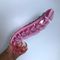 17.5*3.2cm Rosa-Hippokamp Glasdildo-langes Erwachsen-Sexspielzeug
