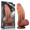 Hahn 10 Zoll-Doppelschicht-Silikon Dilldo Toy Sex Penis Soft Realistic