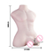 Realistisches Silikon-männliches halbes Körper-Sex-Puppen TPE 47x29cm mit großem Dildo