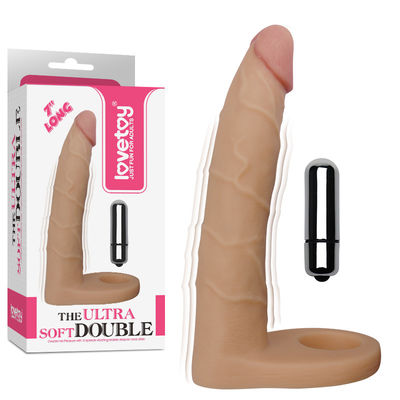 Das Sexspielzeug-Ring Vibrator TPE Strapon-Dildo-Penis TPE-Männer ultra weich